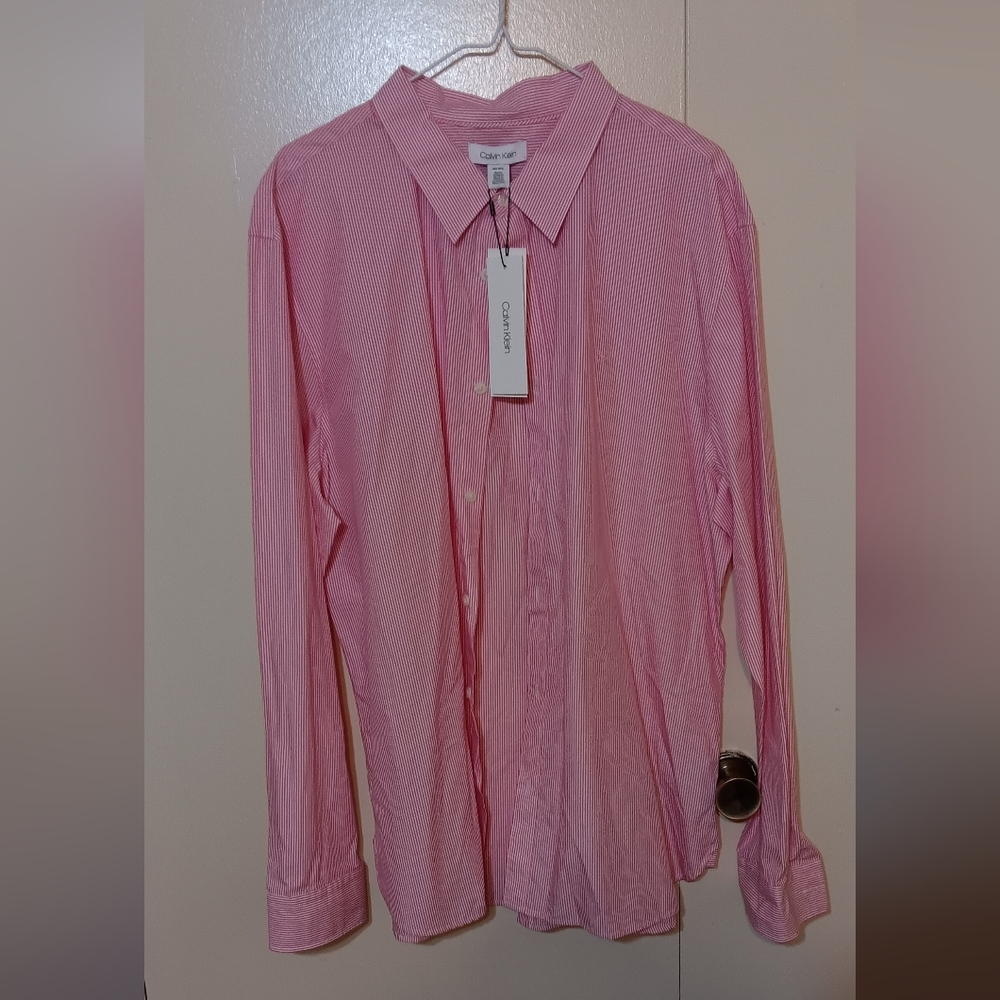 NWT Calvin Klein LS Buttondown